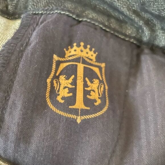 Tommy Hilfiger dark wash mid rise wide leg trousers, size 10/30. - Picture 4 of 10